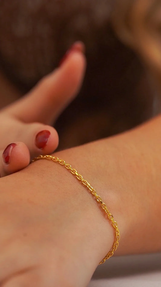 Pulsera Aros IT 2 mm 19 Cms