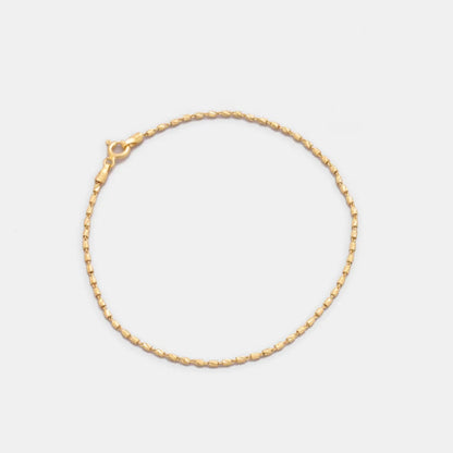 Pulsera Tube Gold IT 19.5 Cms