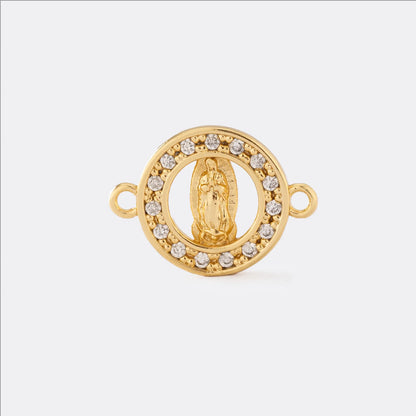 Herraje Guadalupe Con Circonias CRISTAL